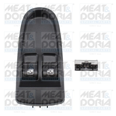 Switch, window regulator